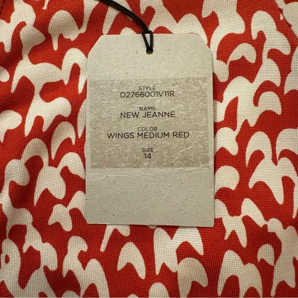 NWT - Diane Von Furstenberg ‘New Jeanne’ Long Sleeve Wrap Dress - Picture 7 of 11